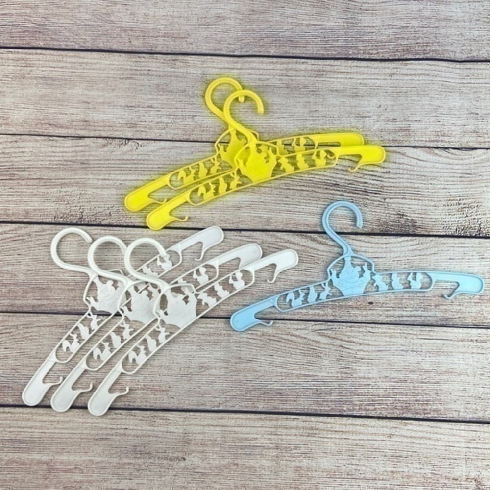 Baby Doll Clothes Hangers Bundle of 6 Vintage Made in Hong Kong